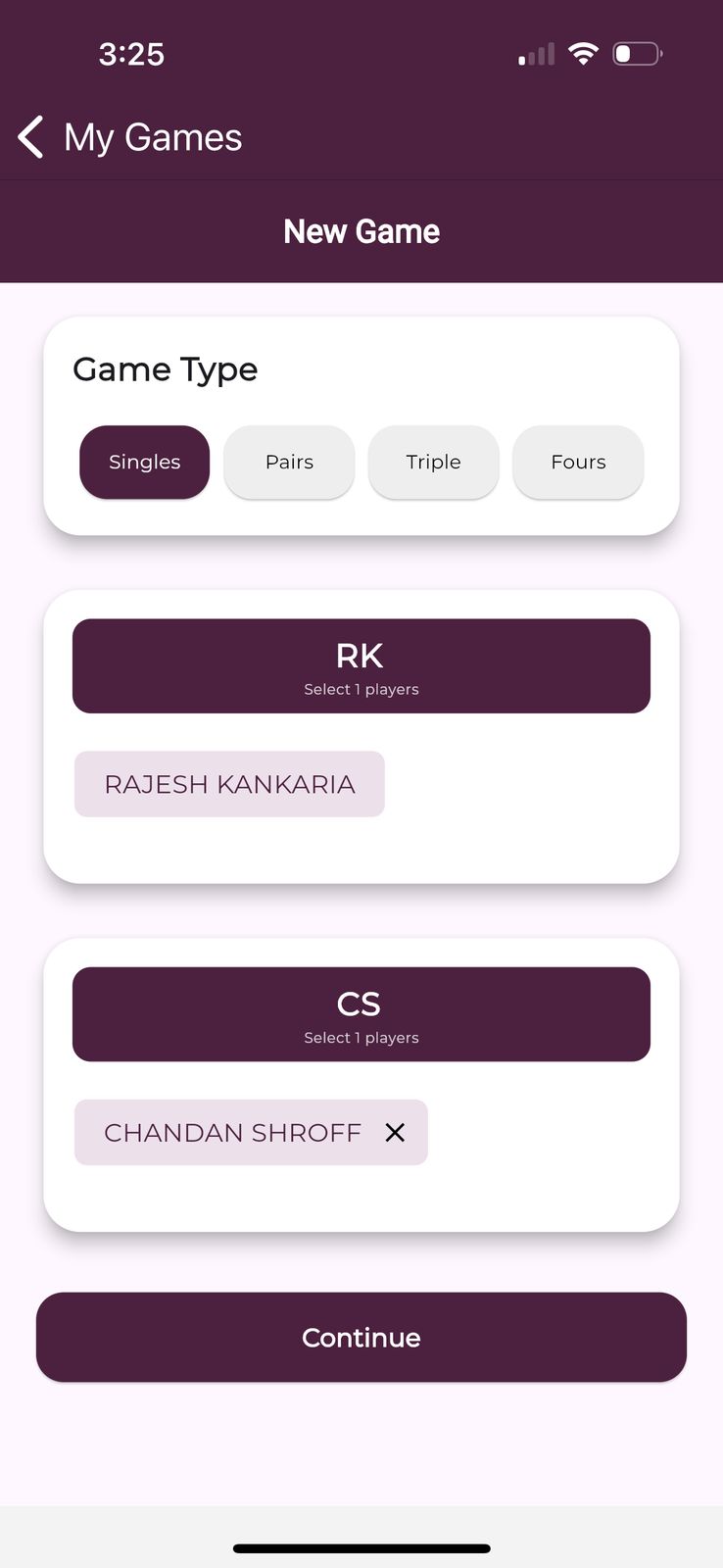 Lawn Bowls App Showcase