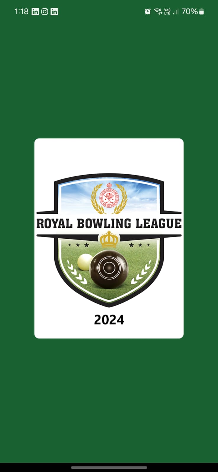 Lawn Bowls App Interface